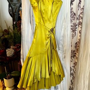 Strapless Silk Cocktail Dress (Upper Body Gusset)
Latin Flair Design